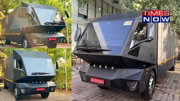 Tresa V0.2 Electric Truck With 600 Km Range Unveiled In India