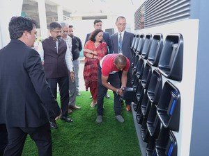 Honda & BMRCL kick off operation of battery swap service at BMRCL Metro Stations