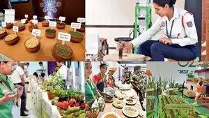 G20 Summit in Delhi: Women farmers pitch millets to visitors